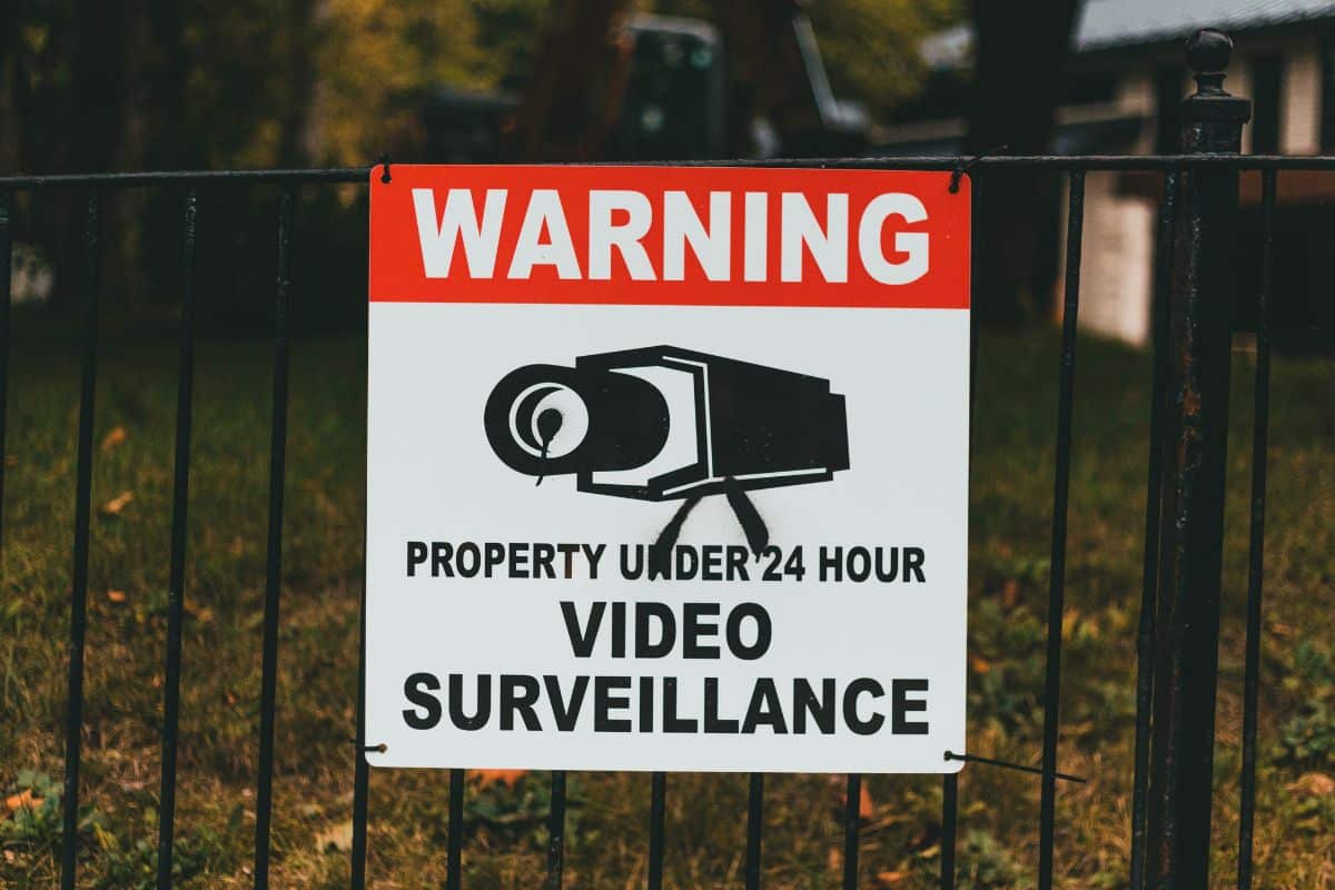 cctv warning