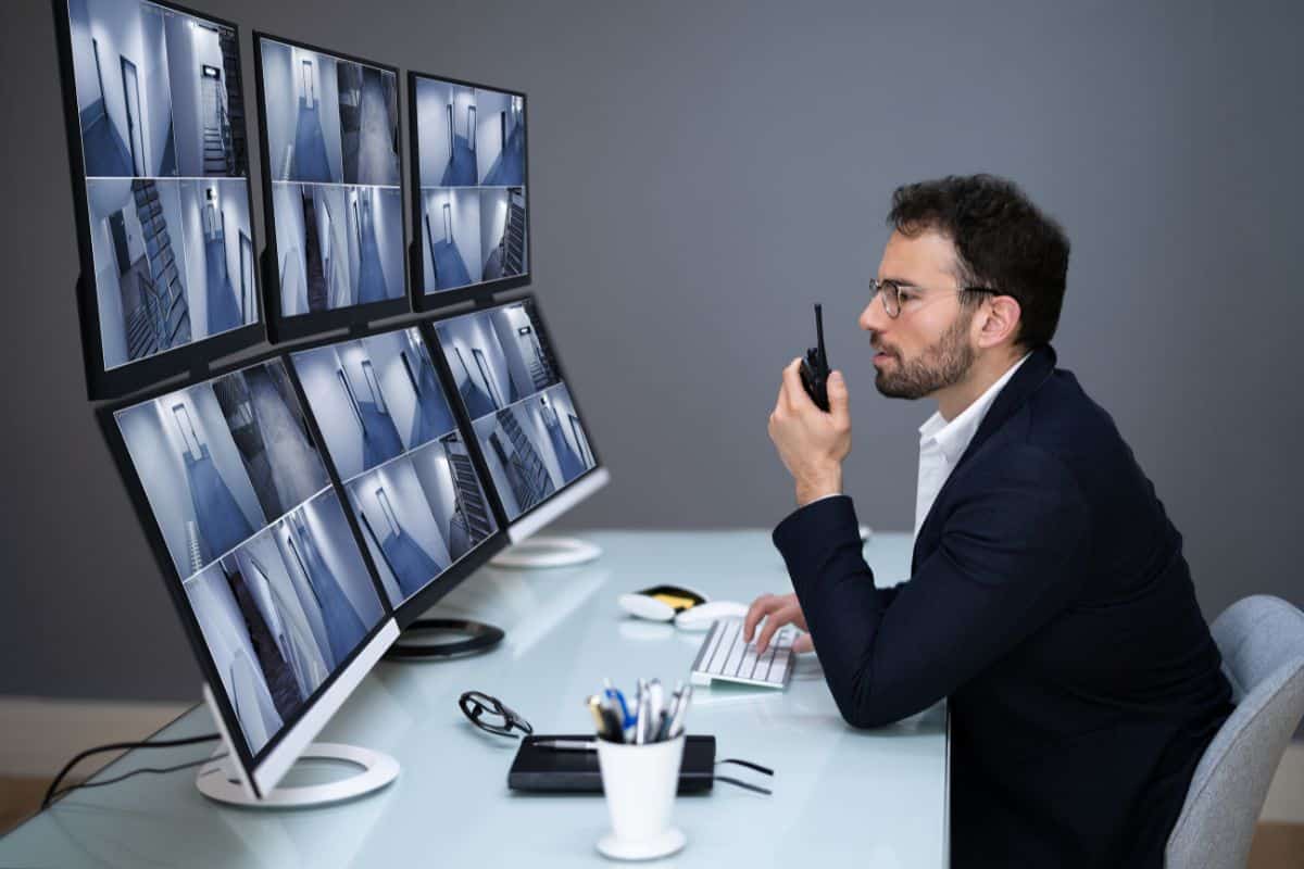 commercial camera montioring